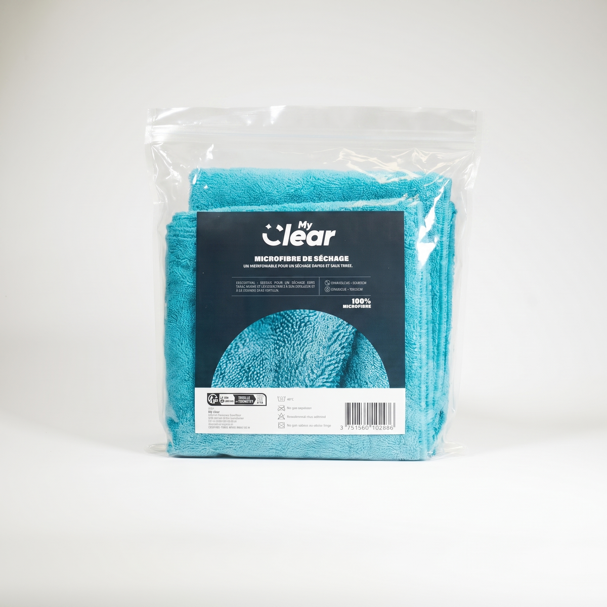 Microfibre de séchage 50x80 cm – 1200 GSM