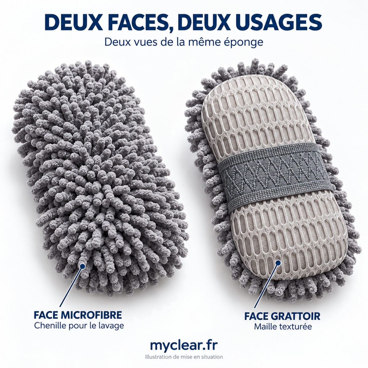 Éponge Lavage Douce