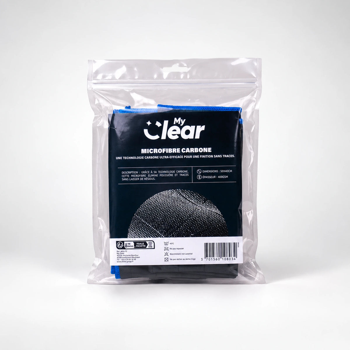 Microfibre Carbone pour Vitres