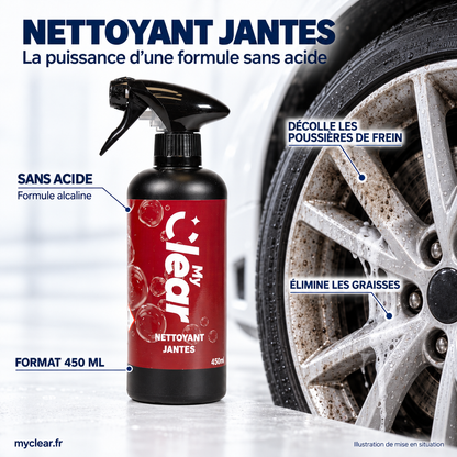 Nettoyant jantes sans acide 450 ml