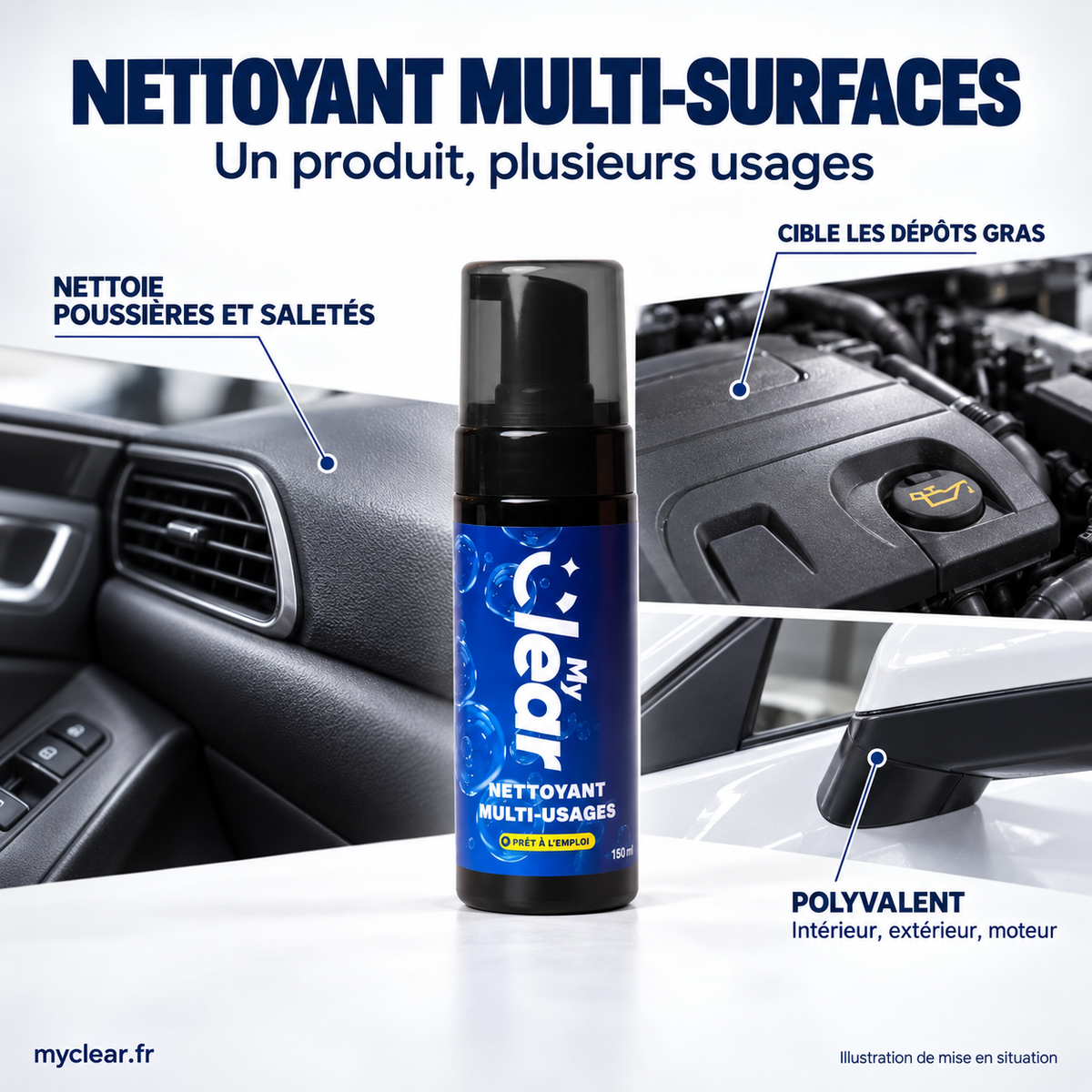 Nettoyant Multi-Usage/Multi-Surfaces